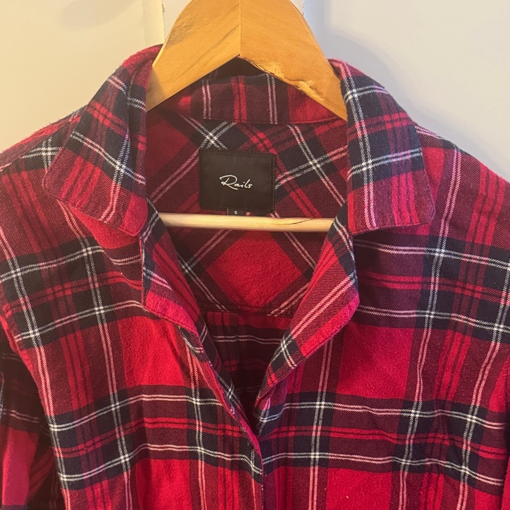 Rails Flannel Button Up - image 3